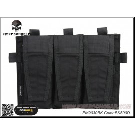 EMERSON Triple Magazine Pouch Only For AVS Vest (BK) (FREE SHIPPING)