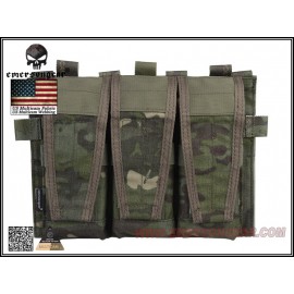EMERSON Triple Magazine Pouch Only For AVS Vest (Multicam Tropic) (FREE SHIPPING)