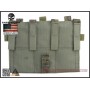 EMERSON Triple Magazine Pouch Only For AVS Vest (Multicam Tropic) (FREE SHIPPING)