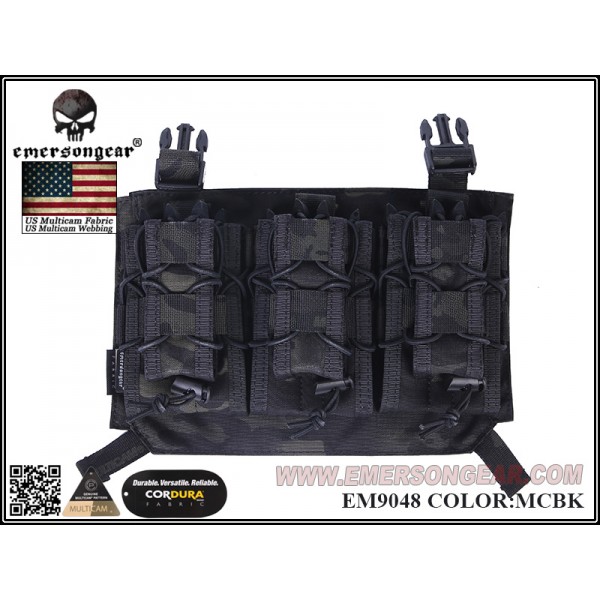 Emerson Fast Clip Panel For APC Vest (Multicam Black) (FREE SHIPPING)