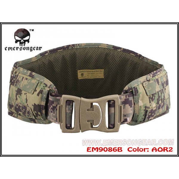 EMERSON Padded Molle Waist Belt (AOR2) (FREE SHIPPING)