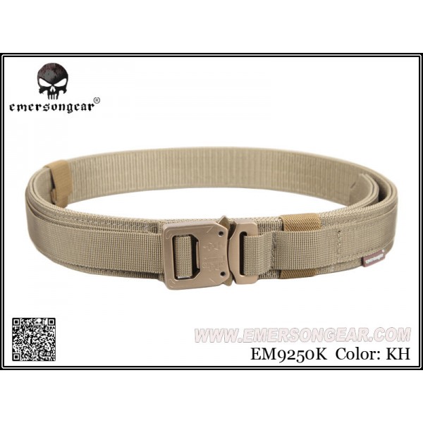 EMERSON Hard 1.5 Inch Shooter Belt (KHAKI) (FREE SHIPPING)