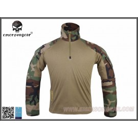 EMERSON G3 Combat Shirt (Woodland) (FREE SHIPPING)