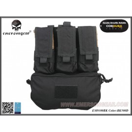 Emerson Assault Back Panel For MOLLE (Black) (FREE SHIPPING)