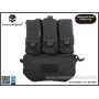 Emerson Assault Back Panel For MOLLE (Black) (FREE SHIPPING)