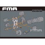 FMA UTK Helmet Accessory Mount (DE)