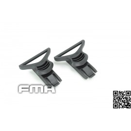 FMA Goggle Swivel Clips ( 36mm-BK)