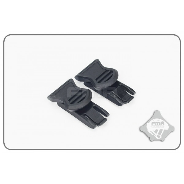 FMA Goggle Swivel Clips (19mm-BK)