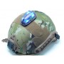 FMA Helmet Star 6 ADV light (BK-Red LIGHT)