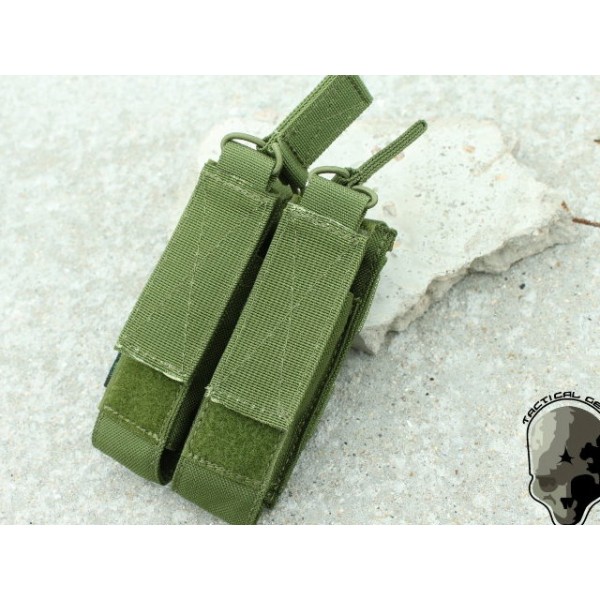 TMC MOLLE Double Open Top Mag Pouch for MP7 ( OD )