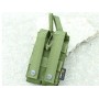 TMC MOLLE Double Open Top Mag Pouch for MP7 ( OD )