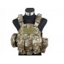 TMC 6094 style Plate Carrier w 3 pouches ( MAD )