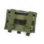 TMC PT style Tri Grenade Pouch ( Woodland)