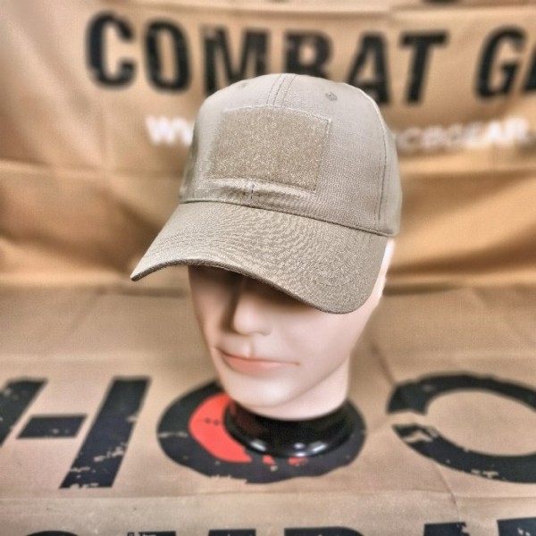 SCG Hook and Loop Baseball Cap ( KHAKI )
