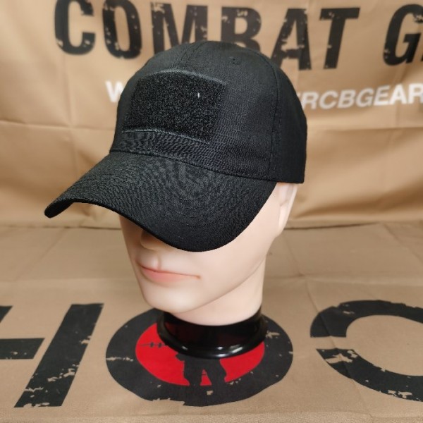 SCG Hook and Loop Baseball Cap ( BK )