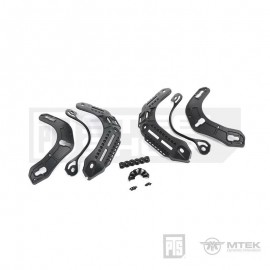 PTS MTEK - FLUX M-LOK Accessory Rails- Black