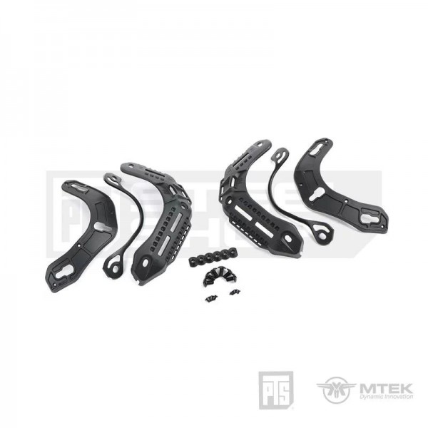 PTS MTEK - FLUX M-LOK Accessory Rails- Black