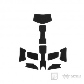 PTS MTEK FLUX Exterior Velcro Kit (Black)