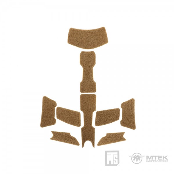 PTS MTEK FLUX Exterior Velcro Kit (Coyote)