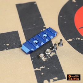 SLONG CNC KEYMOD Rail-65mm Blue