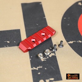 SLONG CNC KEYMOD Rail-65mm Red