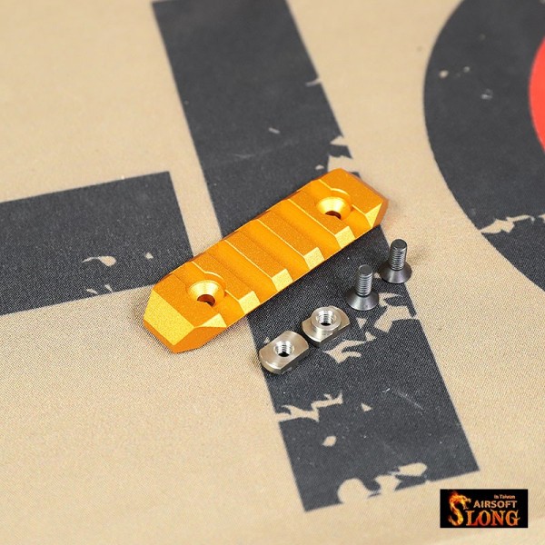 SLONG CNC M-LOK Rail-68mm Gold