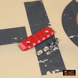 SLONG CNC M-LOK Rail-68mm Red