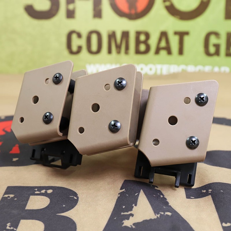 Details about   FMA IPSC Open Class Competition 9mm Pistol Triple Mag Magazine Pouch for Belt 