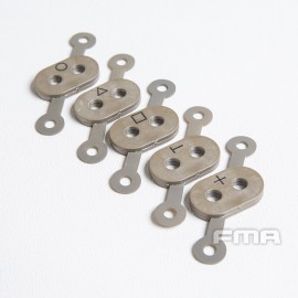 FMA Upgrade PEQ IR Cover (5 pcs) (DE)