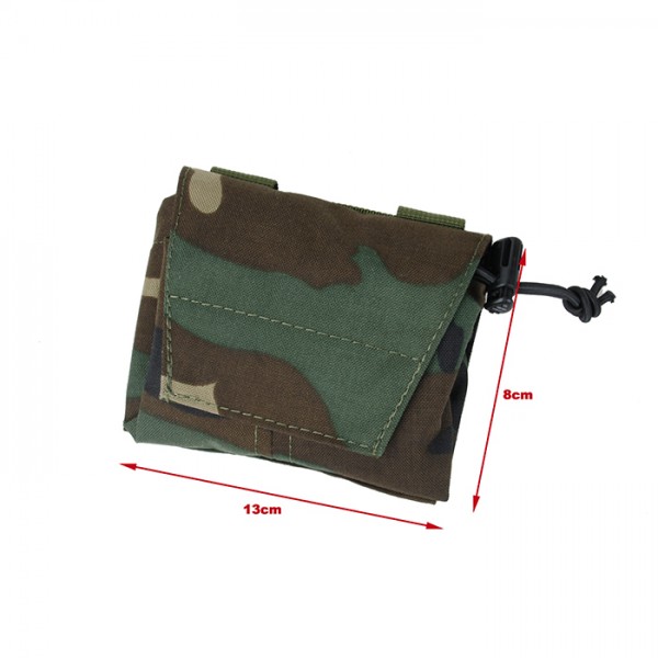 The Black Ships 19 Foldable Drop Pouch ( Woodland )