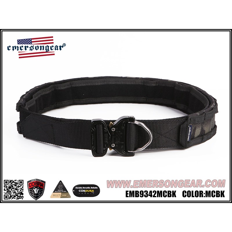 Emerson] IPSC tactical Shooting Duty Belt [Red][Large] – SIXmm (6mm)