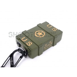 CM US Military box lighter w/keyring (free shipping)