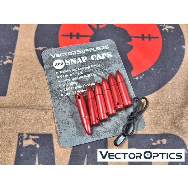 VECTOR OPTICS .300 Snap Caps (6pcs)