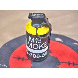 CM M18 Smoke Grenade Lighter W/ keyring (Yellow)(Free shipping)