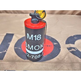 CM M18 Smoke Grenade Lighter / cigarette container-RED (Free Shipping)