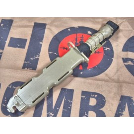 CM Plastic M9 Bayonet with Sheath (rubber blade-DE)