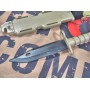 CM Plastic M9 Bayonet with Sheath (rubber blade-DE)