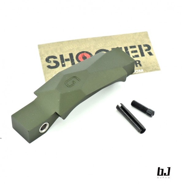 BJ Tac G style Trigger Guard for M4 GBB (OD )