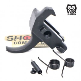 W&S Single Hook Steel Trigger Set For GHK AK GBB 