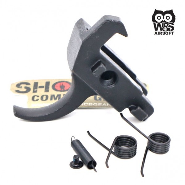 W&S Single Hook Steel Trigger Set For GHK AK GBB 