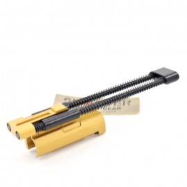 TOP SHOOTER CNC STEEL BOLT CARRIER FOR APFG MPX GBB (Titanium plating Gold)