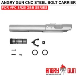 ANGRY GUN CNC STEEL BOLT CARRIER FOR VFC SR25 GBB SERIES