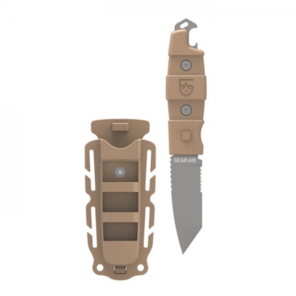 GEAR AIDKotu Tanto Survival Knife (coyote )