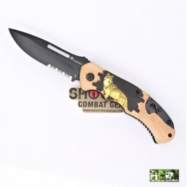 HX OUTDOORS HUNTER Tactical folding knife (Wolf)