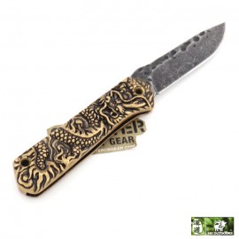 HX OUTDOORS Dragon ZD-079 Damascus folding knife