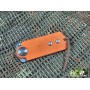 HX OUTDOORS EDC dog tag folding knife (Orange)