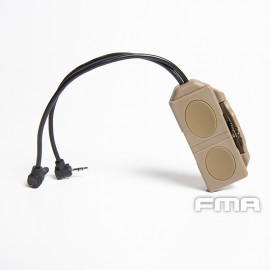 FMA TB329 Safety Hook Signal Strobe V-Light BLUE/ TAN Fit Devgru OPS Helmet 