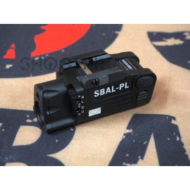 SBAL-PL Dual Beam Aiming Laser Pistol Light ( BK )