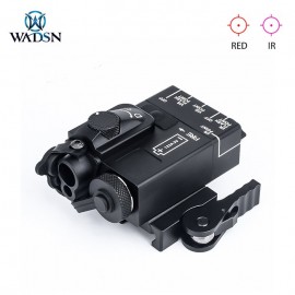 WADSN Airsoft High Power DBAL Red Dot IR Mini Weapon Laser Sight (BK)