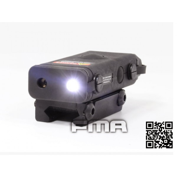 FMA PRO-LAS-PEQ10 Red Laser and LED TB753 ( BK )